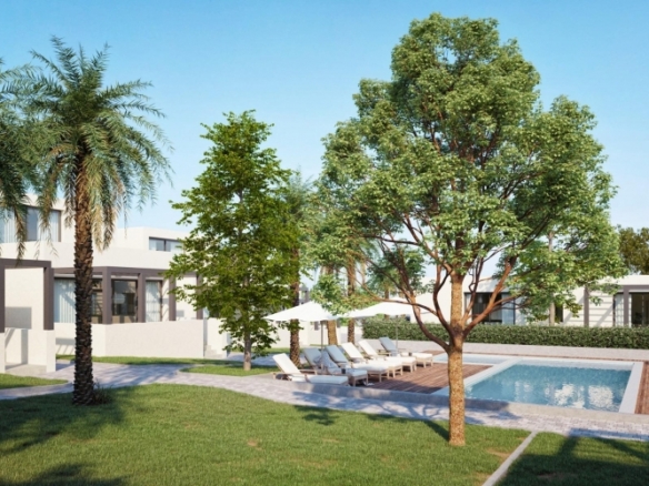 Villa pareada de 3 dormitorios de nueva construcción con licencia turística en el exclusivo complejo La Manga Club(Murcia)