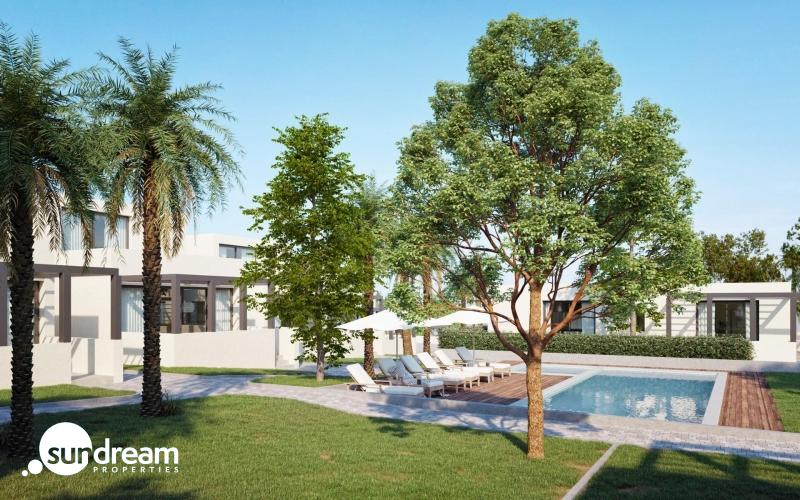 Villa pareada de 3 dormitorios de nueva construcción con licencia turística en el exclusivo complejo La Manga Club(Murcia)