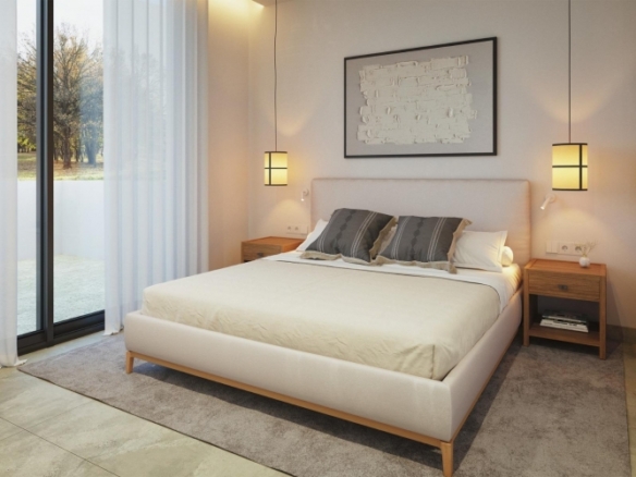 Villa pareada de 3 dormitorios de nueva construcción con licencia turística en el exclusivo complejo La Manga Club(Murcia)