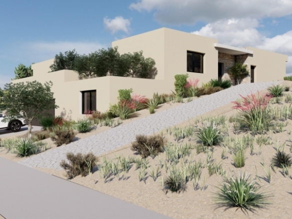 Fantástica villa en una sola planta con 6 dormitorios y piscina dentro de un viñedo en Yecla(Murcia)