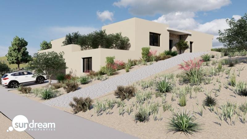Fantástica villa en una sola planta con 6 dormitorios y piscina dentro de un viñedo en Yecla(Murcia)