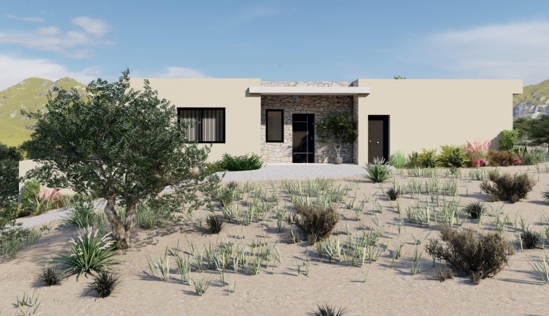 Fantástica villa en una sola planta con 6 dormitorios y piscina dentro de un viñedo en Yecla(Murcia)