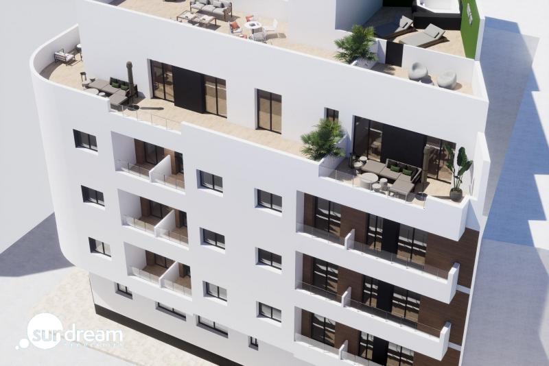 g_43463-40-13 Apartamento de 1 dormitorio de nueva construcción a 800m de la playa(Torrevieja)