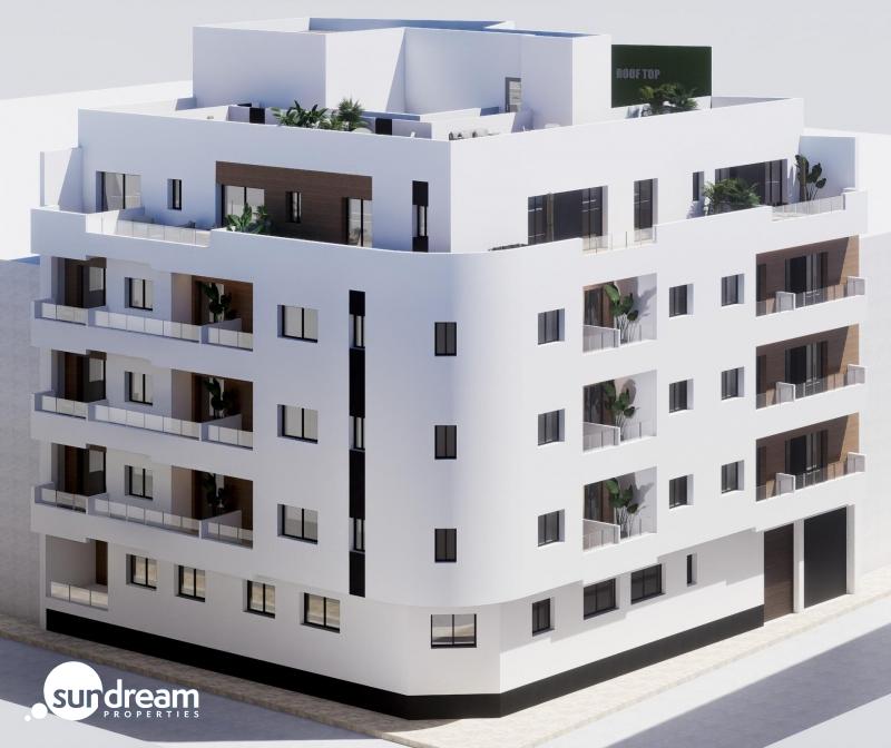g_43463-40-14 Apartamento de 1 dormitorio de nueva construcción a 800m de la playa(Torrevieja)