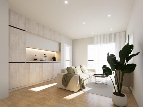 Ático de 1 dormitorio de nueva construcción a 800m de la playa a la venta en Torrevieja
