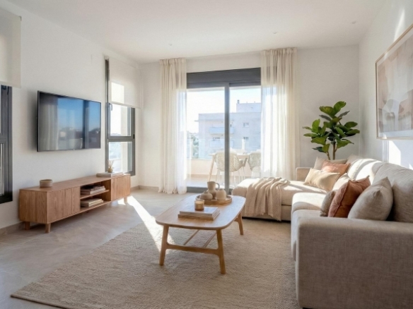 Apartamento de 2 dormitorios en planta baja de nueva construcción a la venta en Benijófar(Alicante)