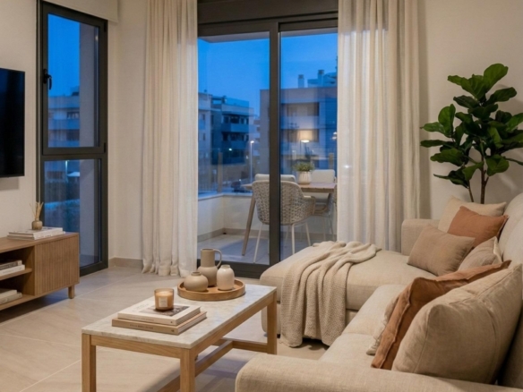 Apartamento de nueva construcción con 2 dormitorios a la venta en Benijófar(Alicante)