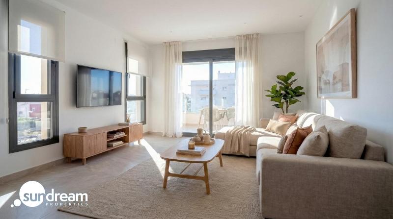 Ático de 2 dormitorios de nueva construcción a la venta en Benijófar(Alicante)