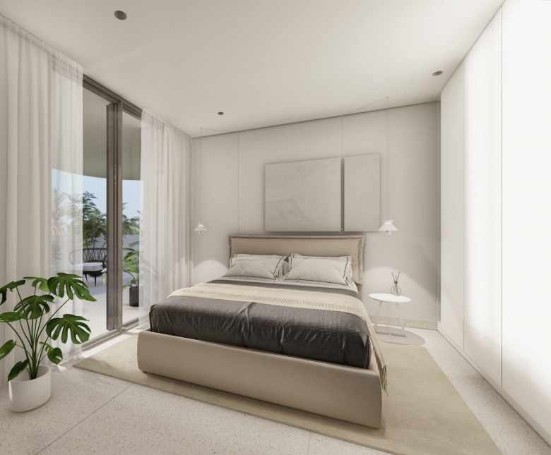 Apartamento de 2 dormitorios de nueva construcción a la venta en El Raso(Guradamar del Segura)