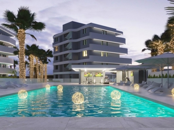 Apartamento de 2 dormitorios de nueva construcción a la venta en El Raso(Guradamar del Segura)