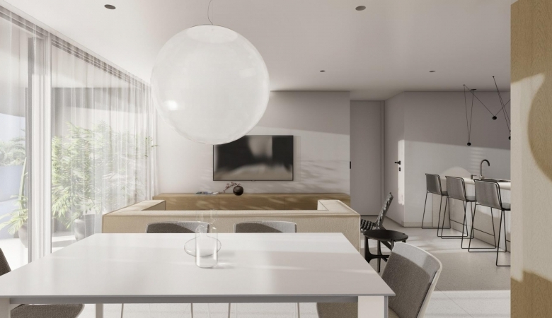 Apartamento de 2 dormitorios de nueva construcción a la venta en El Raso(Guradamar del Segura)