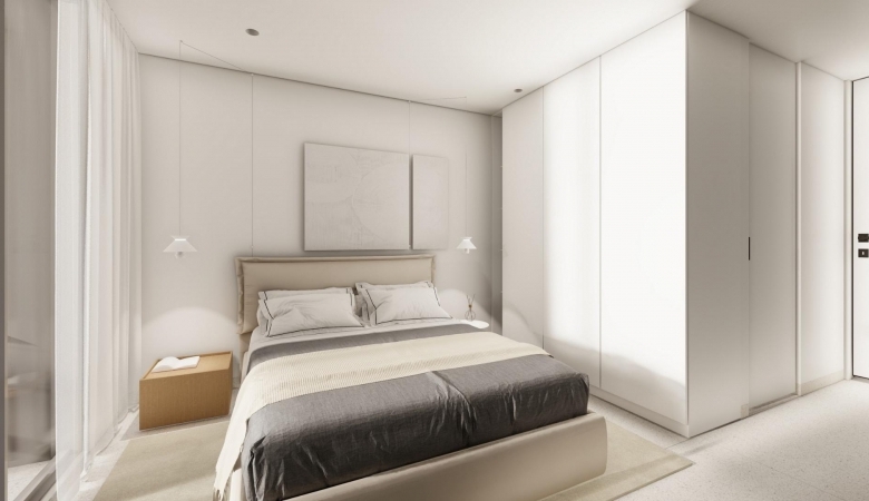 Ático de 2 dormitorios de nueva construcción con gran solarium a la venta en El Raso(Guardamar del Segura)