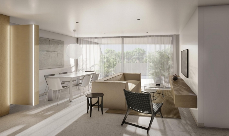 Ático de 2 dormitorios de nueva construcción con gran solarium a la venta en El Raso(Guardamar del Segura)