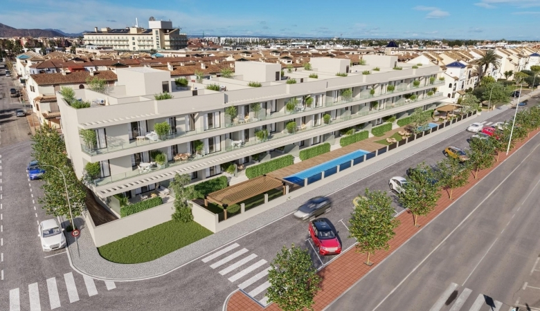 Apartamento de 3 dormitorios a 250m de la playa a la venta en Los Alcázares(Murcia)