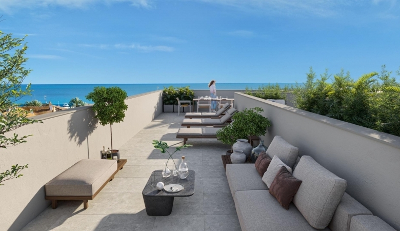 Apartamento de 3 dormitorios a 250m de la playa a la venta en Los Alcázares(Murcia)
