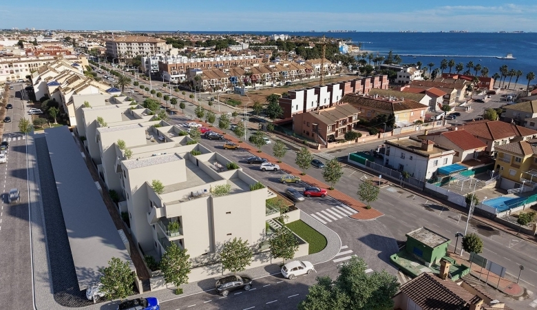 Apartamento de 3 dormitorios a 250m de la playa a la venta en Los Alcázares(Murcia)