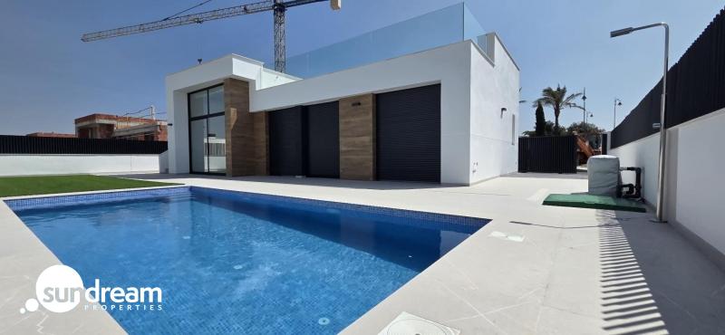 g_43497-9-8 Villa en una sola planta con 3 dormitorios y piscina privada en Condado de Alhama Golf Resort(Murcia)