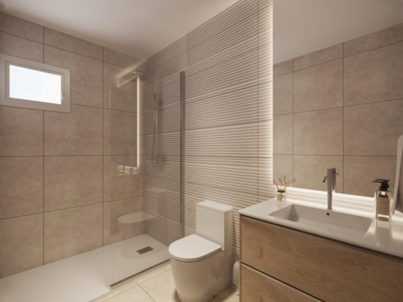 Apartamento de 1 dormitorio a 800m de la playa y el paseo marítimo en Torrevieja(Alicante)
