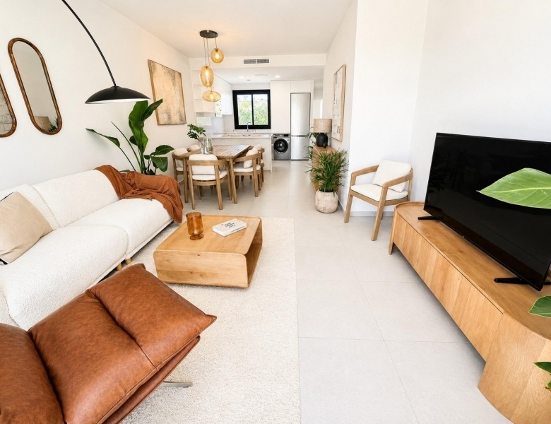 Villa adosada con 3 dormitorios lista para entrar a vivir en Altaona Golf Resort, Murcia