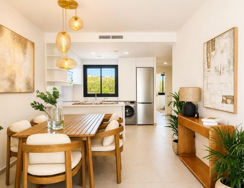 Villa adosada con 3 dormitorios lista para entrar a vivir en Altaona Golf Resort, Murcia