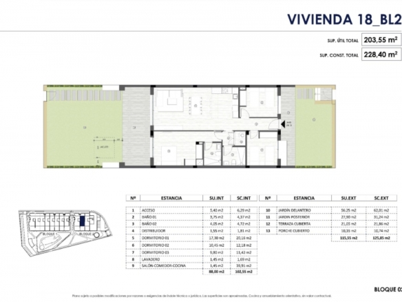 Bungalow planta baja de 3 dormitorios a la venta en La Manga Club
