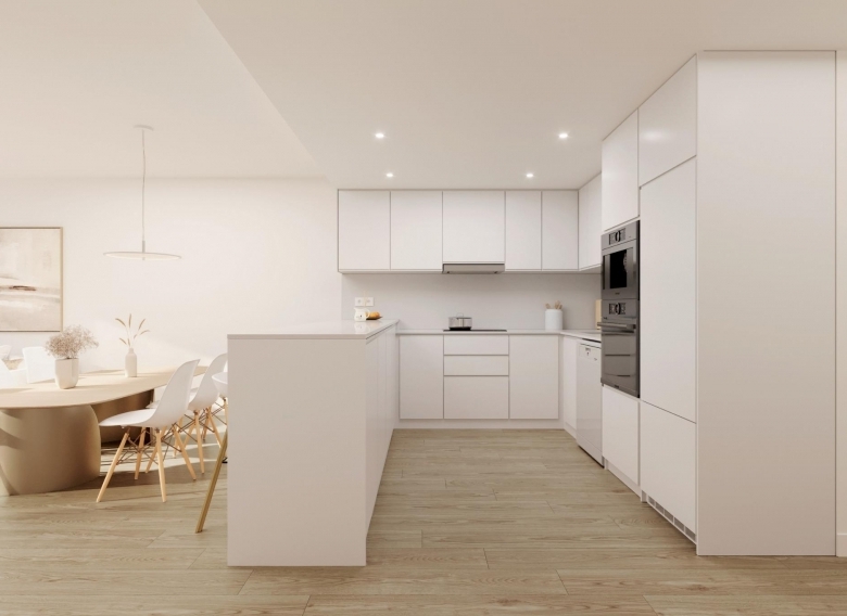 Bungalow de planta alta con 3 dormitorios y gran solarium a la venta en La Manga Club