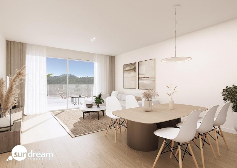g_43596-18-8 Bungalow de planta alta con 3 dormitorios y gran solarium a la venta en La Manga Club