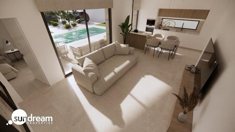 g_43597-17-2 Villa de nueva construcción con 3 dormitorios y piscina privada en San Luis, Torrevieja