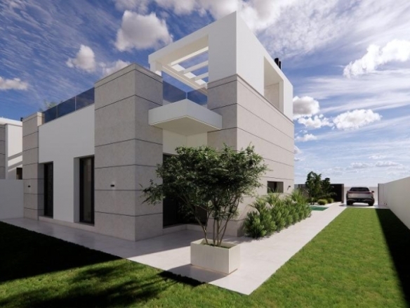 Villa de nueva construcción con 3 dormitorios y piscina privada en San Luis, Torrevieja