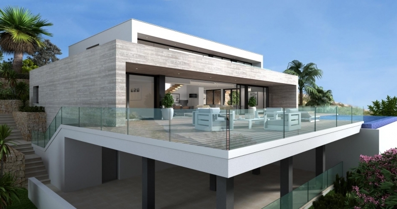 Villa de lujo de 3 dormitorios con piscina privada y vistas panorámicas al mar y  a la venta en Cumbre del Sol- Benitachell
