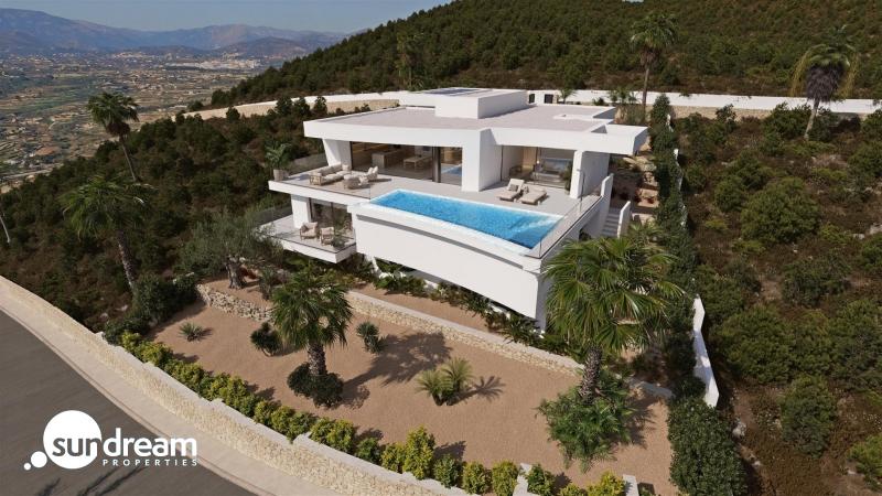 g_43601-21-12 Villa de lujo de nueva construcción con 4 dormitorios y vistas panorámicas al mar en venta en Cumbre del Sol