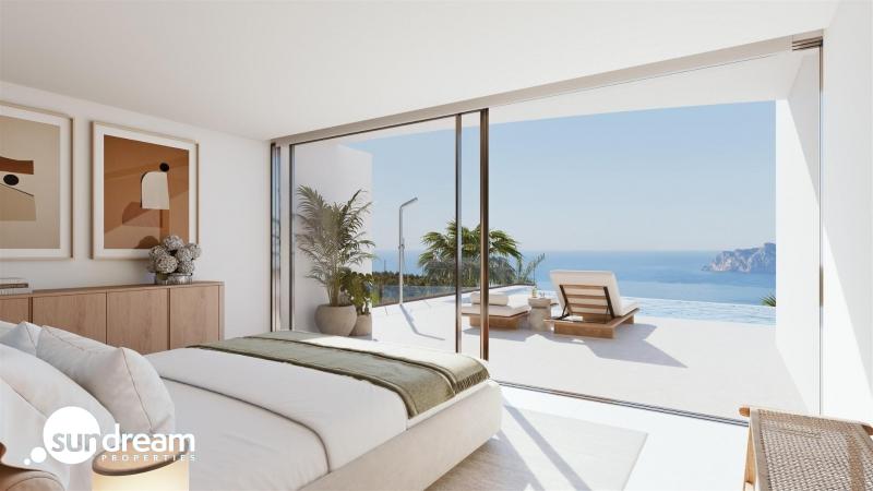 Villa de lujo de nueva construcción con 4 dormitorios y vistas panorámicas al mar en venta en Cumbre del Sol