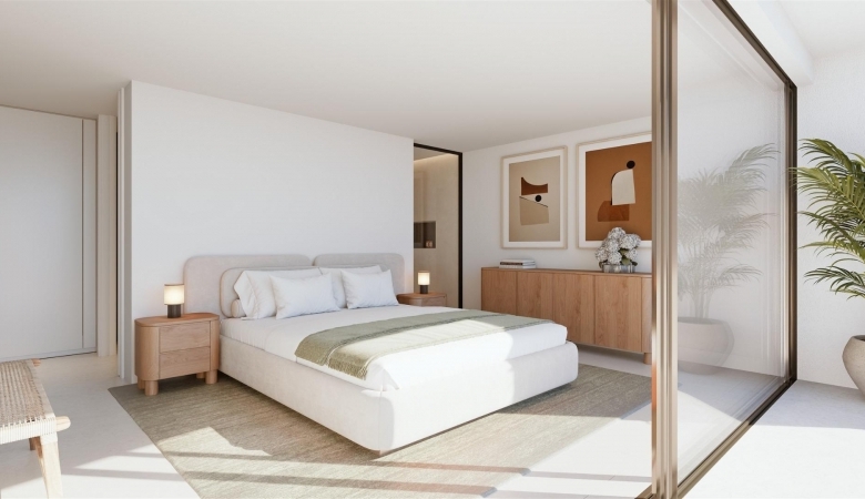 Villa de lujo de nueva construcción con 4 dormitorios y vistas panorámicas al mar en venta en Cumbre del Sol