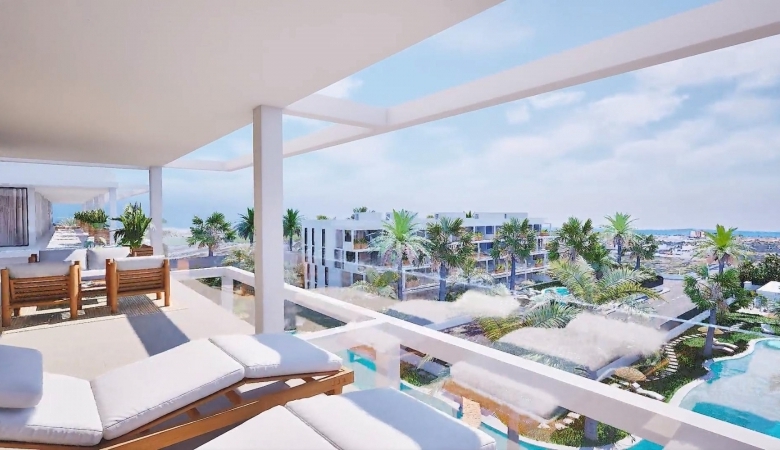 Ático de 3 dormitorios con amplia terraza y solarium en Mar de Cristal(Cartagena)