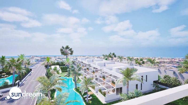 Ático de 3 dormitorios con amplia terraza y solarium en Mar de Cristal(Cartagena)