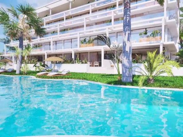 Apartamento de nueva construcción de 2 dormitorios a la venta en Mar de Cristal(Cartagena)