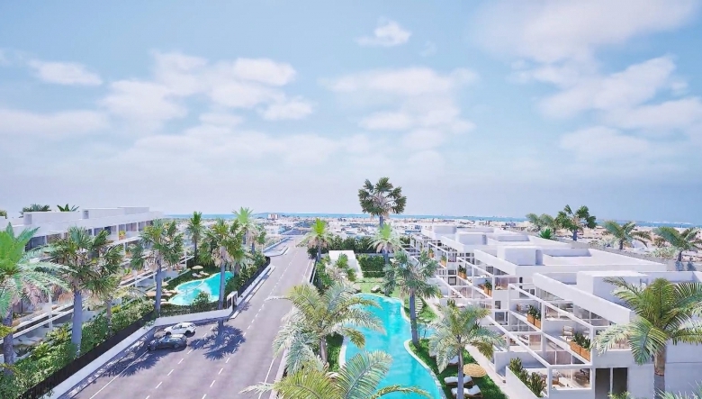 Apartamento de nueva construcción de 2 dormitorios a la venta en Mar de Cristal(Cartagena)