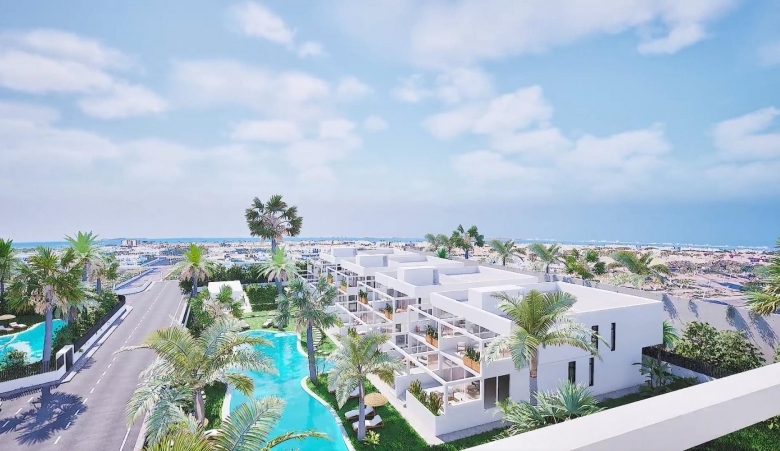 Apartamento de nueva construcción de 2 dormitorios a la venta en Mar de Cristal(Cartagena)