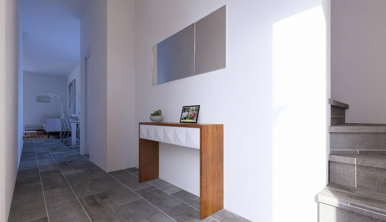 Villa pareada de 3 dormitorios con piscina privada a la venta en Daya Nueva(Alicante)