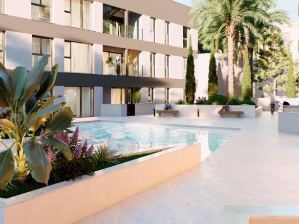 Apartamento de 2 dormitorios en primera planta a solo 500 metros de la playa en venta en Lo pagan(San Pedro del Pinatar)