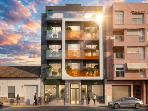 Apartamento de primera planta con 2 dormitorios a pocos metros de la playa en Guardamar del Segura