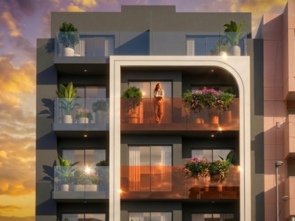 Apartamento de primera planta con 2 dormitorios a pocos metros de la playa en Guardamar del Segura