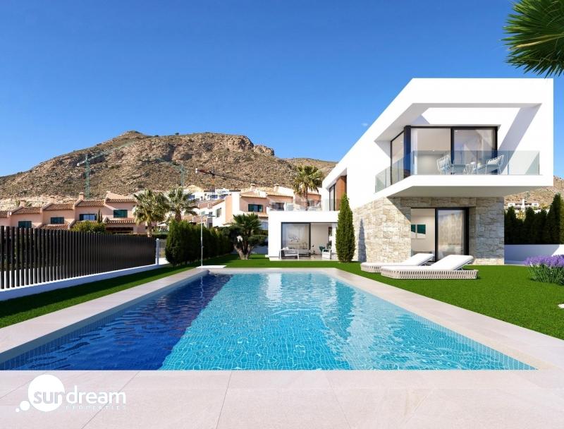 g_43680-19-1 Villa exclusiva de nueva construcción con 4 dormitorios a la venta en Sierra Cortina, Finestrat