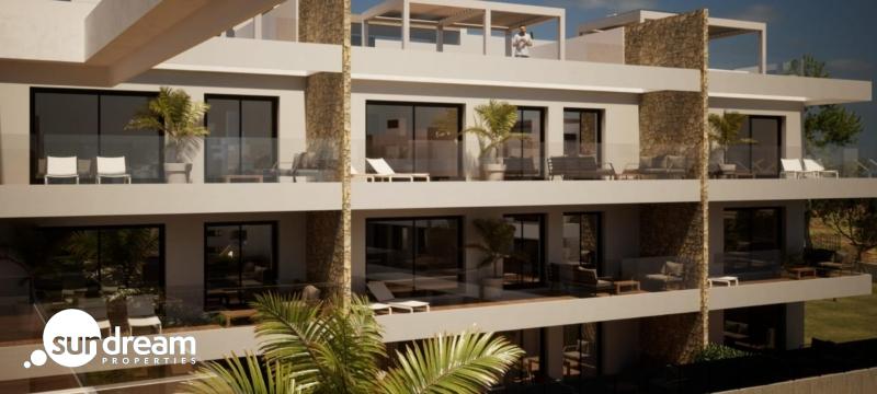 Ático de nueva construcción con 2 dormitorios con vistas al mar a la venta en Finestrat