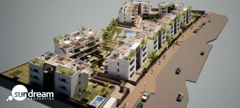 Ático de nueva construcción con 2 dormitorios con vistas al mar a la venta en Finestrat