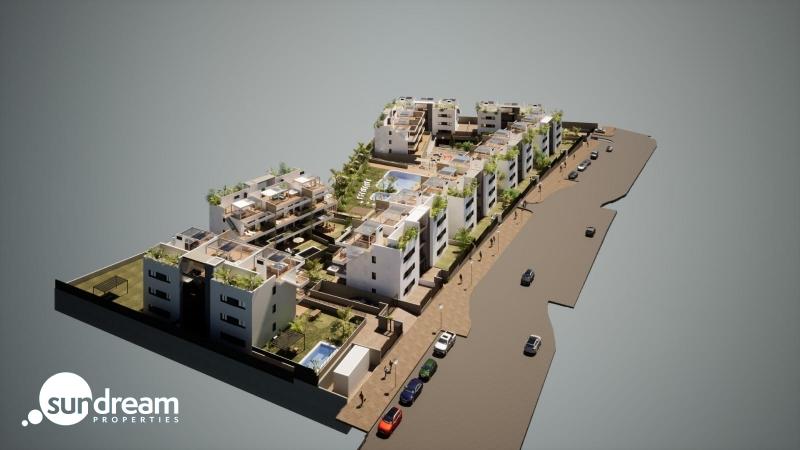Ático de nueva construcción con 2 dormitorios con vistas al mar a la venta en Finestrat