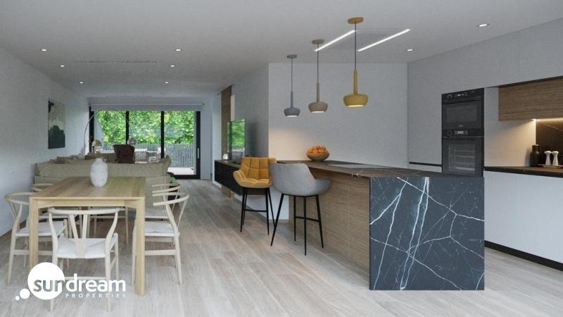 Ático de nueva construcción con 2 dormitorios con vistas al mar a la venta en Finestrat