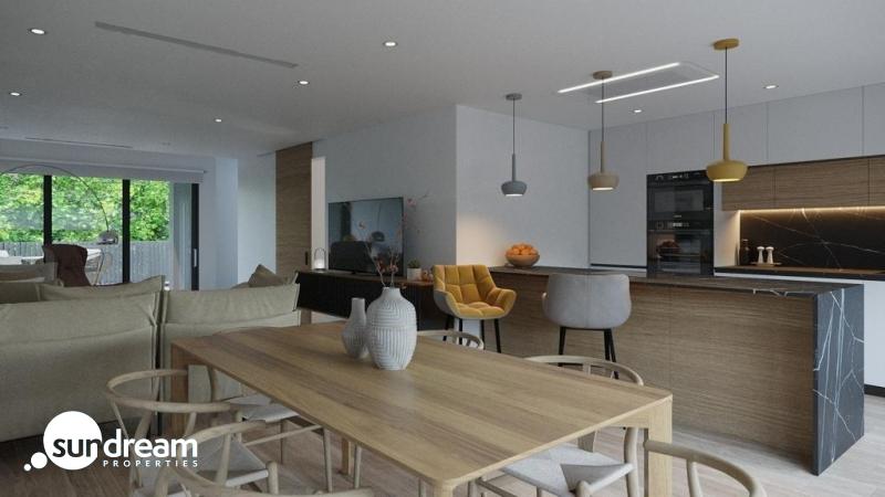 Ático de nueva construcción con 2 dormitorios con vistas al mar a la venta en Finestrat