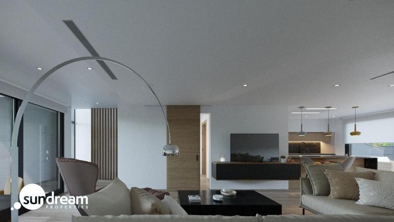 Ático de nueva construcción con 2 dormitorios con vistas al mar a la venta en Finestrat