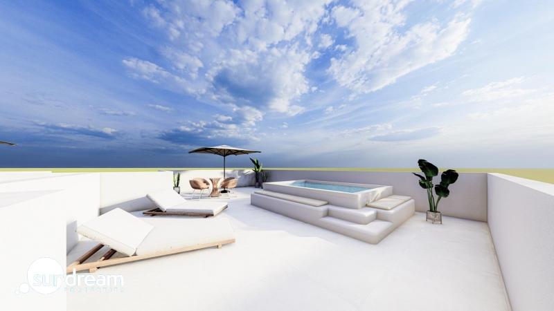 Bungalow de planta baja con 2 dormitorios a 800 m de la playa en San Pedro del Pinatar
